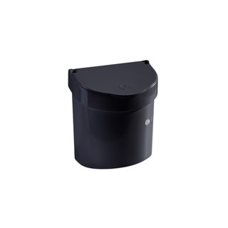 Lixeira Para Pia Coza Glass 2,7 Litros Preto