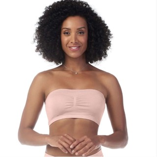 Sutiã Top Faixa Tomara Que Caia Com Bojo Removível Sem Costura Zee Rucci em Oferta na Shopee