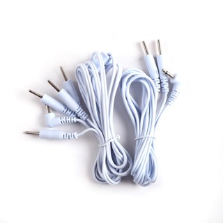 2 Pinos 4 Cabo De 3,5 Mm Fio De Conector Para TENS/EMS Terapia Eletrônica Máquinas Estimulador Muscular Nerve