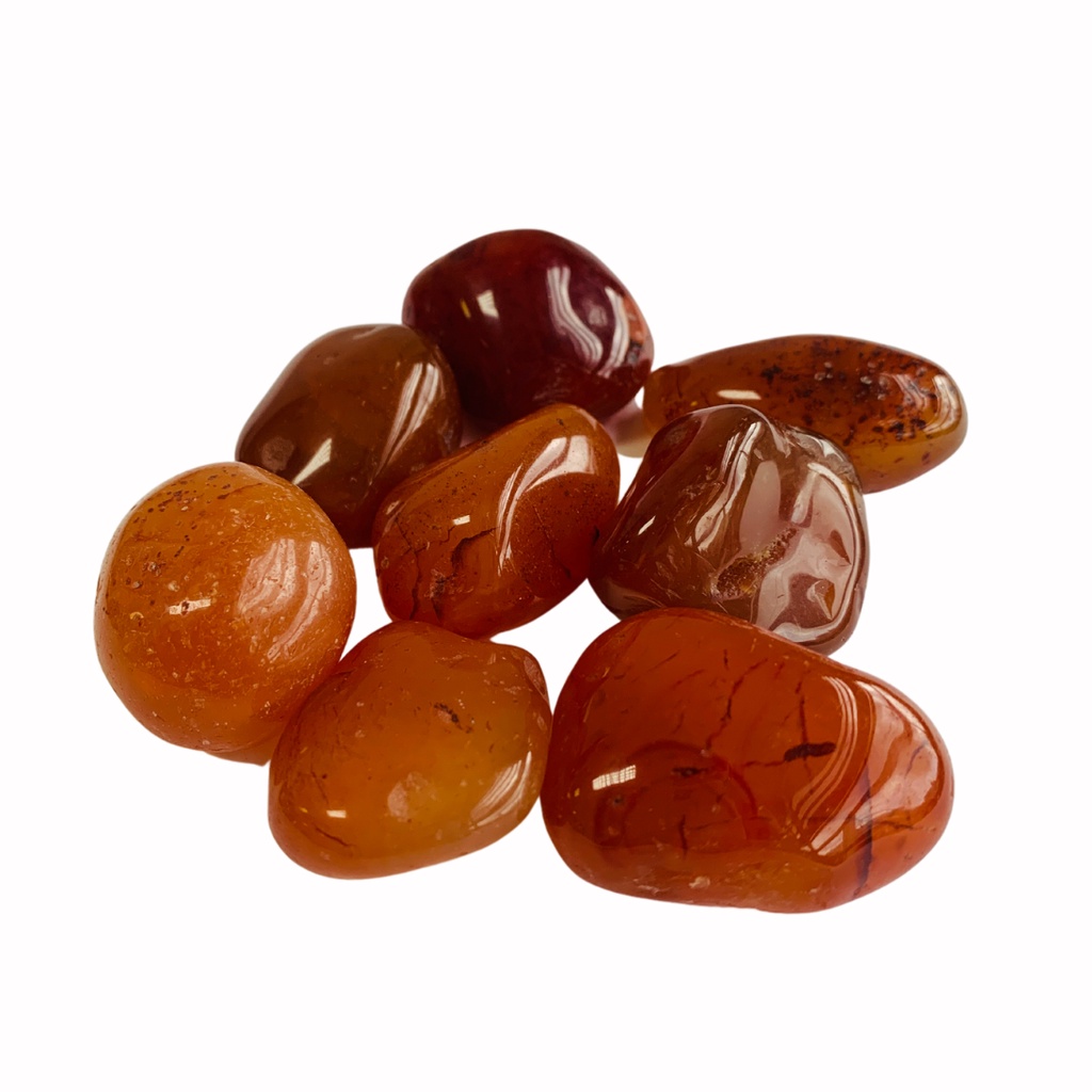 Pedra Natural Ágata de Fogo 200g Extra