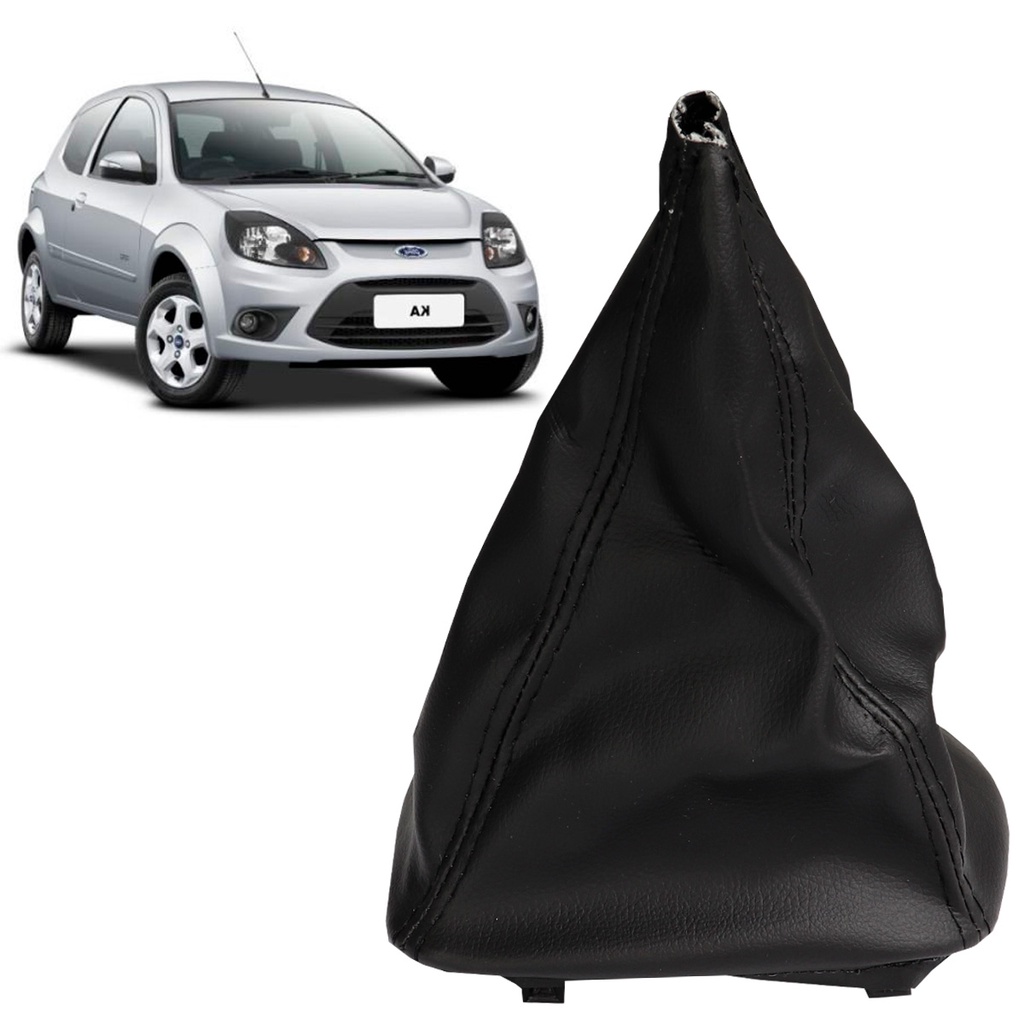 Coifa Do Cambio Ford Ka 2008 Até 2013 Preta C/ Base em Oferta na Shopee