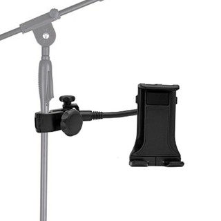 Suporte,Estante,Clamp p/Fixar iPhone,Tablet iPad,Samsung em Pedestal p/ Microfone,Regulavel