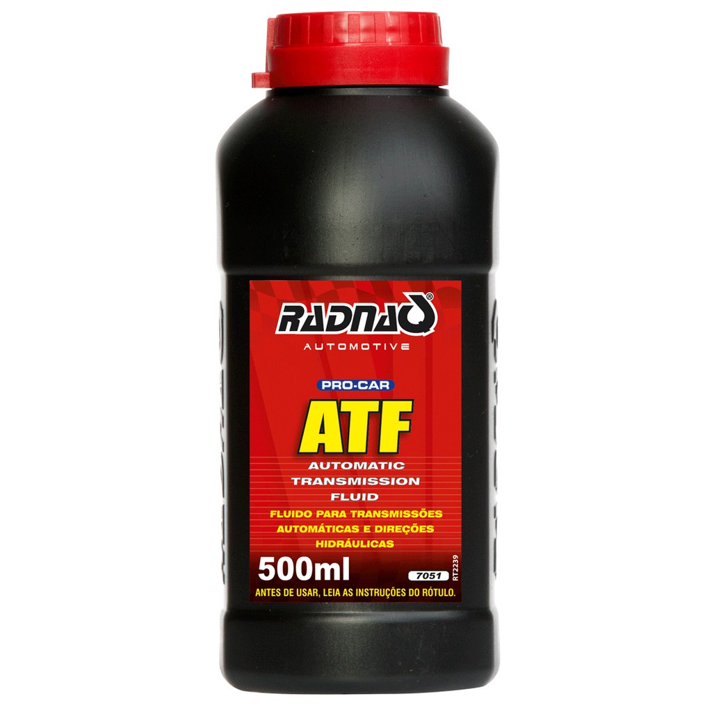Óleo Direção Hidráulica e transmissões cambios automáticos Dexron III Fluido ATF Radnaq 500ml - 7051