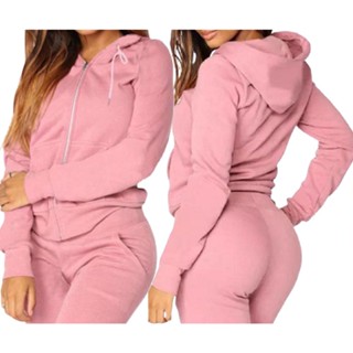 Blusa de Frio Feminina em Moletom Flanelado com Capuz e Zíper - Conforto e Estilo para o Inverno
