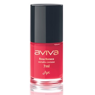 Esmalte Cremoso Aviva Rosa Boneca, 7 ml Jequiti