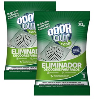 Pastilha Elimina Odores Odor Out Biológica Ralos 70gr C/ 2