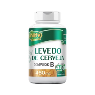 Levedo de cerveja 450mg 400 Comprimidos  - Unilife em Oferta na Shopee