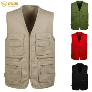 Homens Alta qualidade Colete Masculino Casual Multi Tanque Câmera Exterior Bolso Fotografia De Trabalho