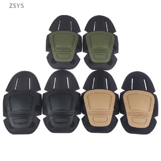 [ZSYS] Joelheiras Táticas De Fato De Rã & El Support Paintball Kneepad DG