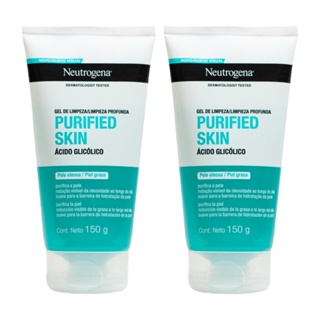 Kit 2 Gel de Limpeza Neutrogena Purified Skin 150g em Oferta na Shopee