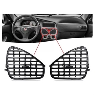 Par Difusor Ar Painel Central Palio Fire 2002 A 2013 Preto em Oferta na Shopee