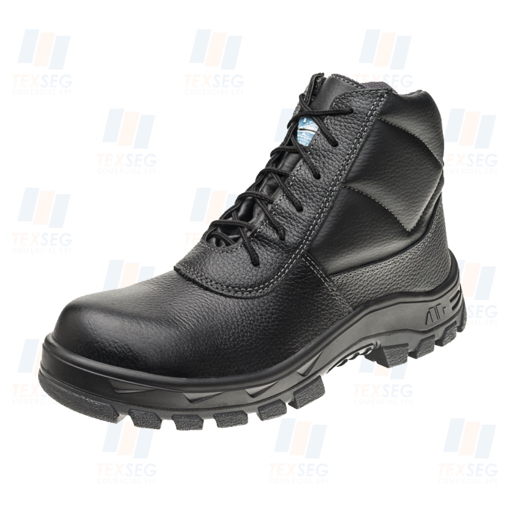 Bota Botina Couro Bico Composite e Palmilha Antiperfuro CA 42374 50B29 Marluvas