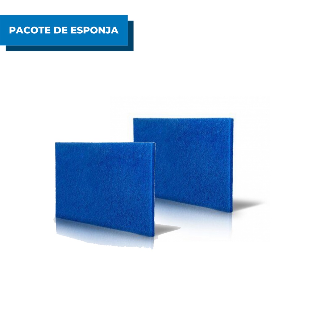 Esponja Fibra Azul 3m Não Risca 2 Unidades Scotch Brite Limpeza Leve Bucha Lava Louça Multiuso