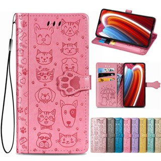 Capa De Cartoon Para Samsung Galaxy A15 A04 A04s A04e A03 A03s A14 A13 A12 M12 5G Carteira De Couro Cartões À Prova De Choque
