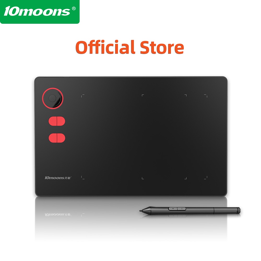 Mesa Digitalizadora 10moons G20 tablet Desenho Gráfico Com Area Digital ​Suporte Grande Ativo Android
