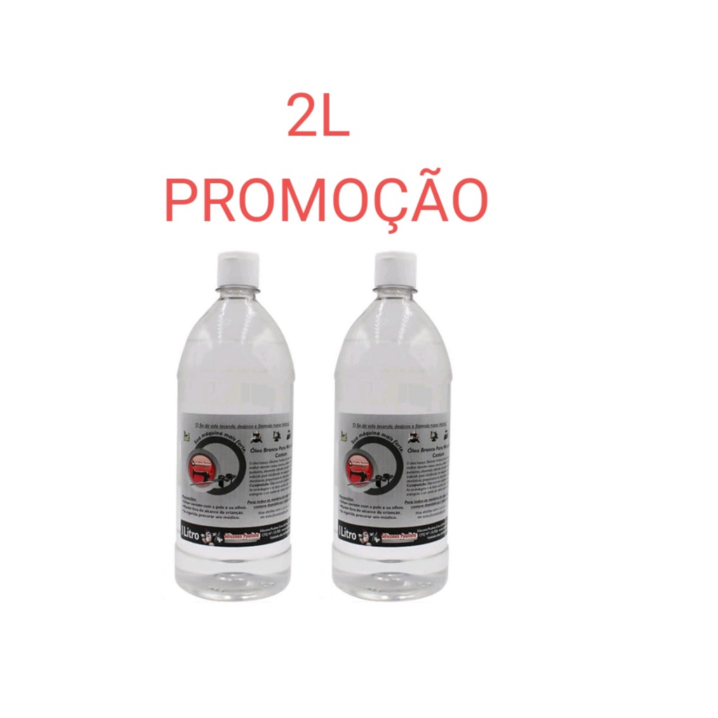 Óleo Branco Para Máquina De Costura KIT Com 2 Unidades em Oferta na Shopee