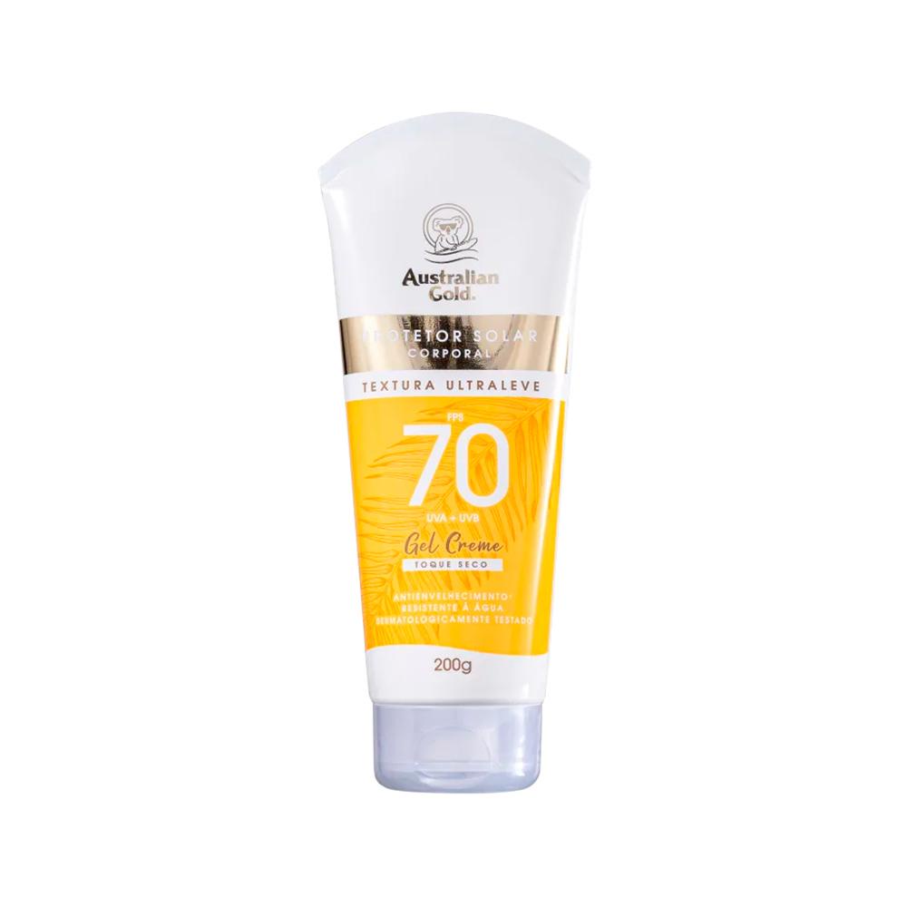 Australian Gold Protetor Solar Corporal FPS70 200g - Beauty