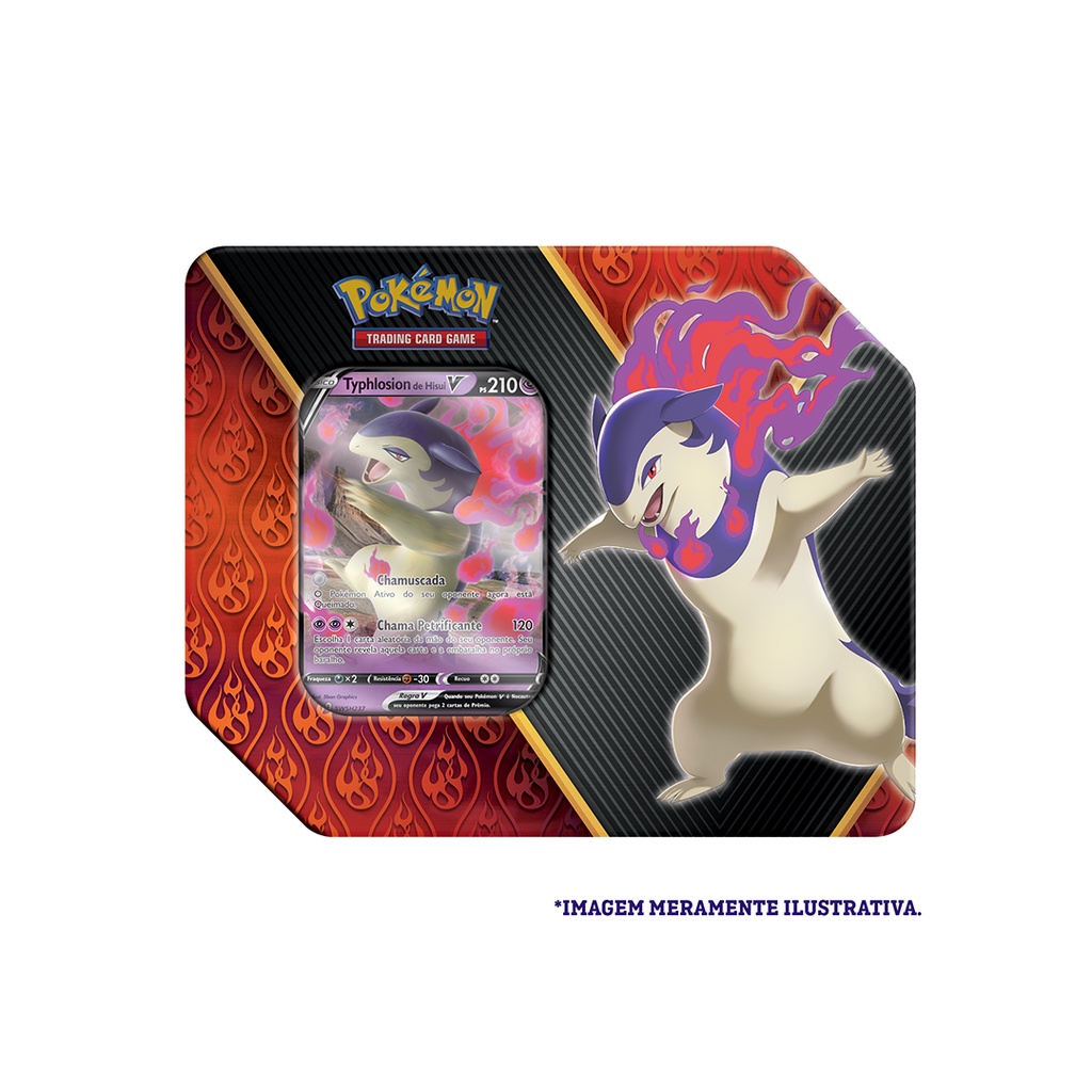 Lata Poderes Divergents - Typhlosion De Hisui V