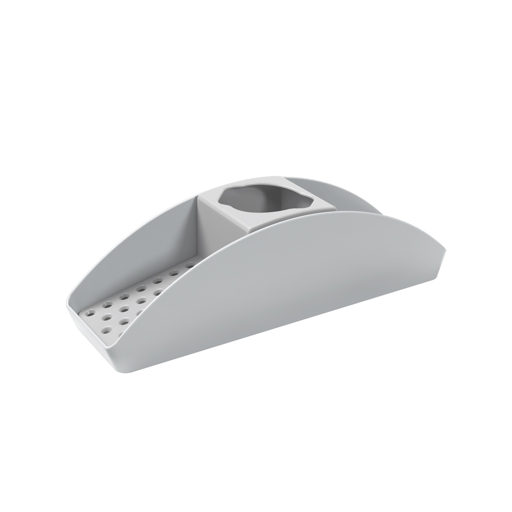 Organizador de Pia Coza Basic 32,2 x 8,6 x 9,1 cm Cinza Frio em Oferta na Shopee