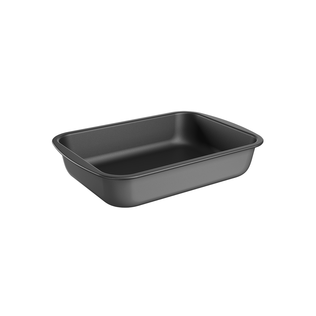 Assadeira Retangular Funda Brinox Bakeware 33,5 x 24 x 6,1 Grafite
