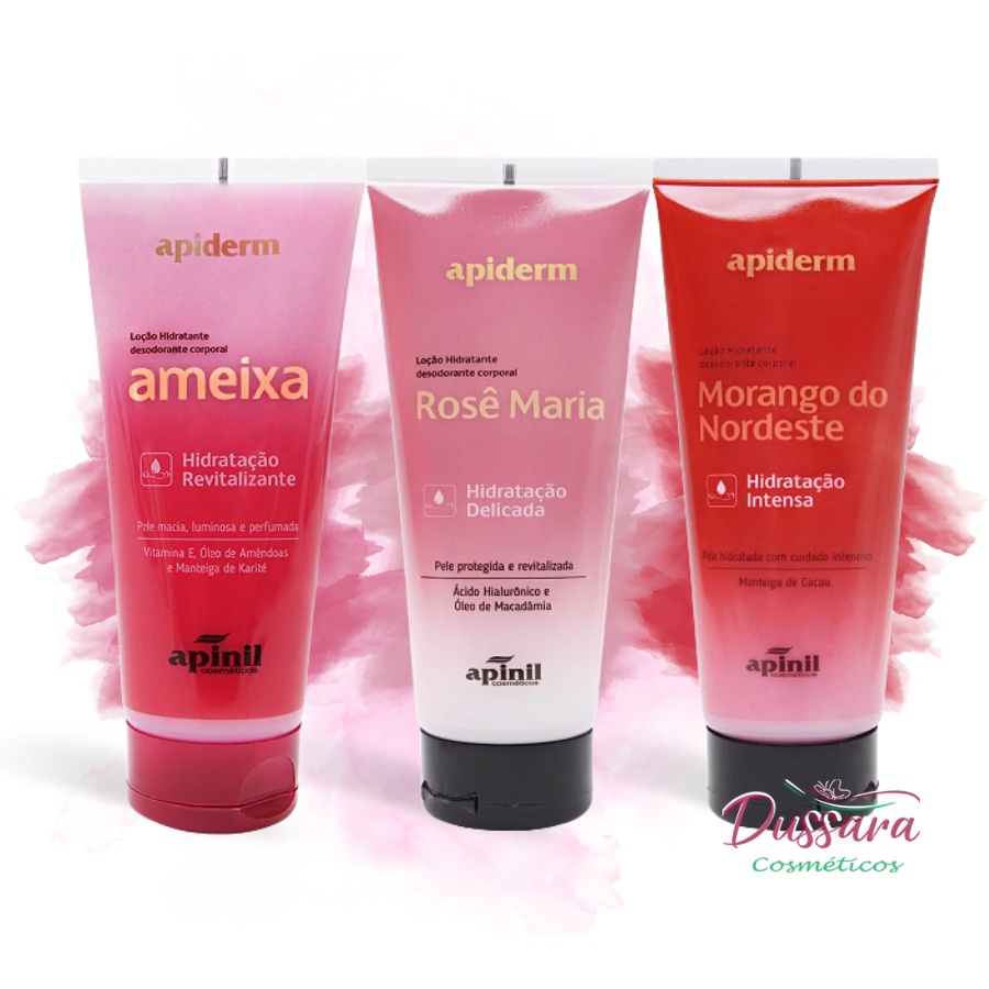 Loção Hidratante Desodorante Corporal Apiderm - 190g - Apinil em Oferta na Shopee
