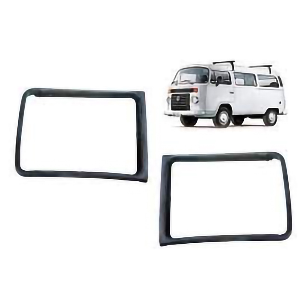 Par Aro Moldura Do Pisca Kombi Carat Clipper Vw