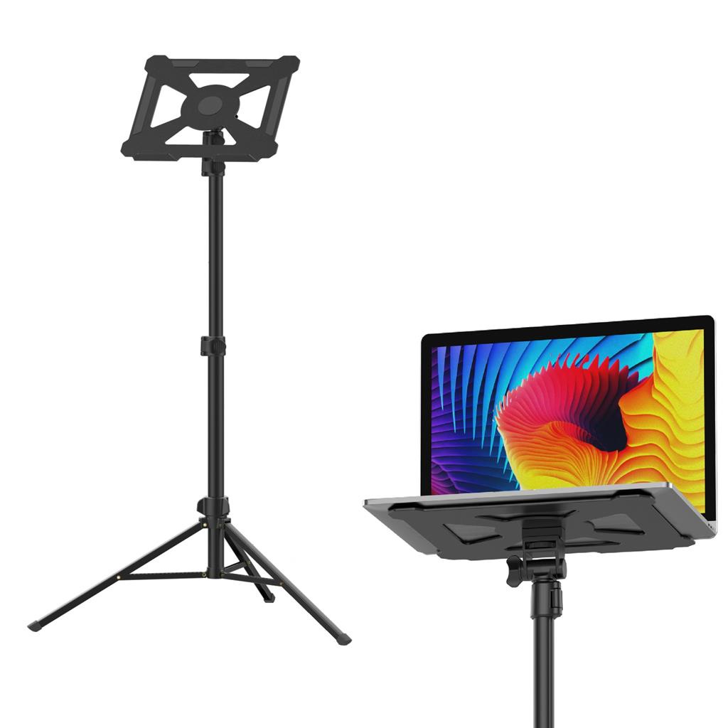 Suporte/Tripe p/Notebook Dell,Lenovo,Projetor Epson,Camera DSLR,Microfone,Iluminador/Tubo LED,1/4"