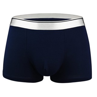 Homens Boxer Bambu Antibacteriano Roupa Íntima Macia Antibacteriana Boxers Confortável