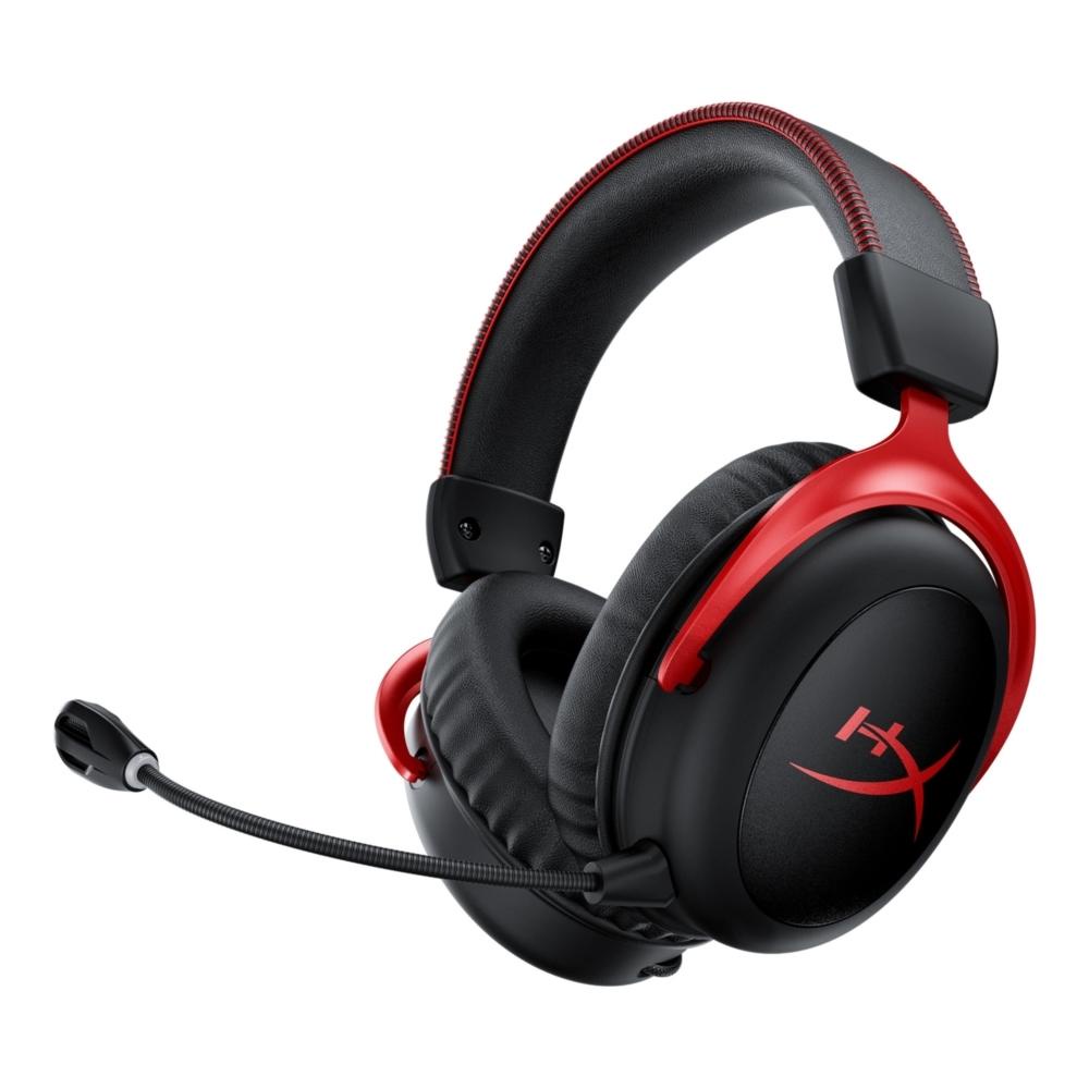 Headset Gamer HyperX Cloud II Wirelless HHSC2X-BA-RD/G - Preto e Vermelho