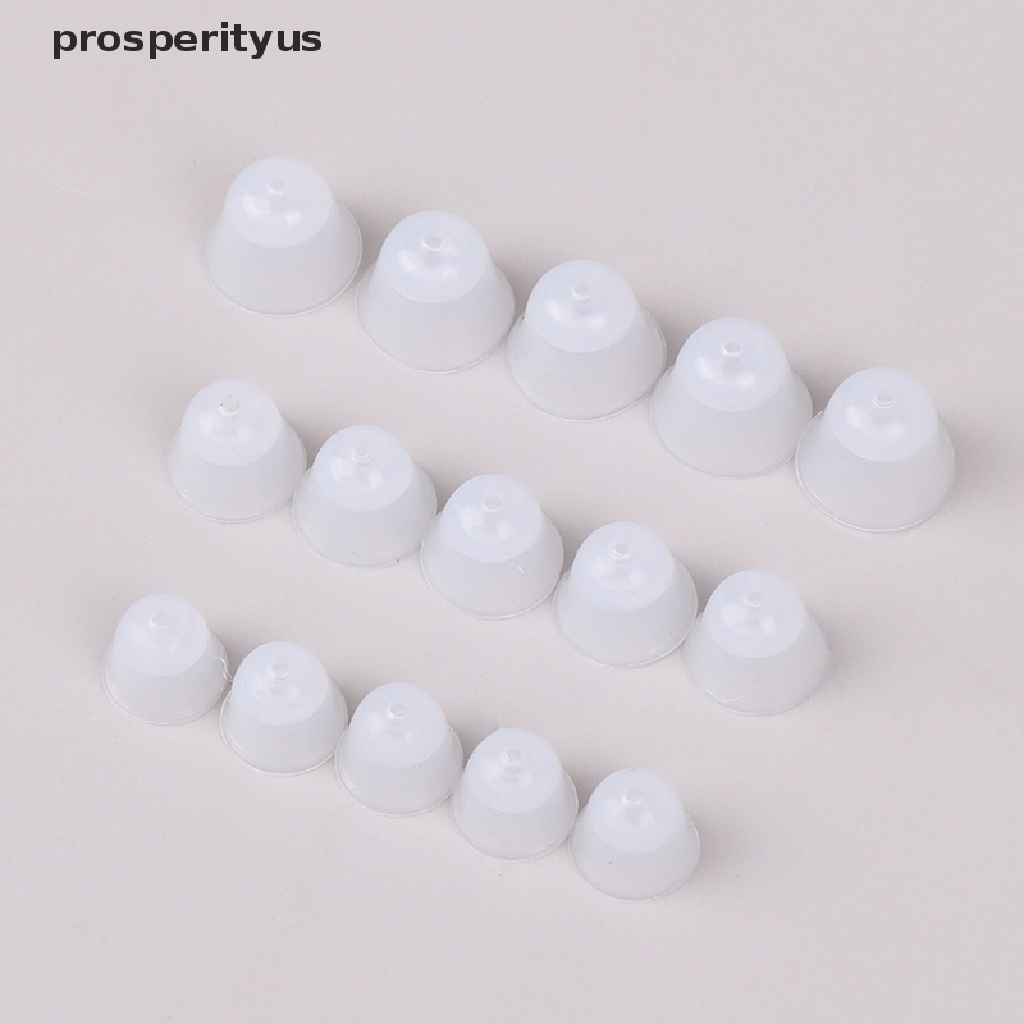 [prosperityus] 5PCS Auxílio Auditivo Cúpula De Silicone Dicas Auditivas Acessório De Aparelho [BR]