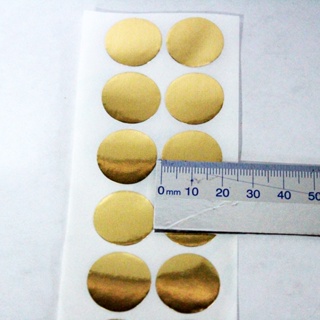 Etiqueta Bolinha Dourada 2 Cm C/ 1000 Unid em Oferta na Shopee