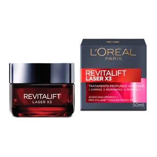 Creme Hidratante Loreal Paris Revitalift Laser X3 Dia em Oferta na Shopee