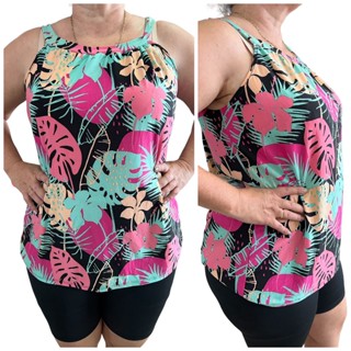 Blusa de Alcinha Liganete Plus Size