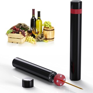 Bomba De Ar Abridor De Garrafa De Vinho Portátil Seguro De Aço Inoxidável Removedor De Cortiça Pressão Saca-Rolhas Ferramentas De Cozinha Acessórios De Barra