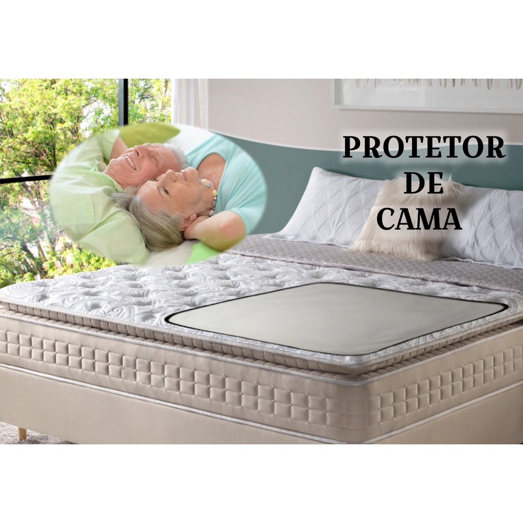 Protetor Lavável de Cama/Colchão Infantil/Geriátrico, Protetores de Colchão Absorventes p Cuidado 1U em Oferta na Shopee