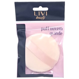 Esponja Para Maquiagem Pó Compacto Puff Nuvem Grande