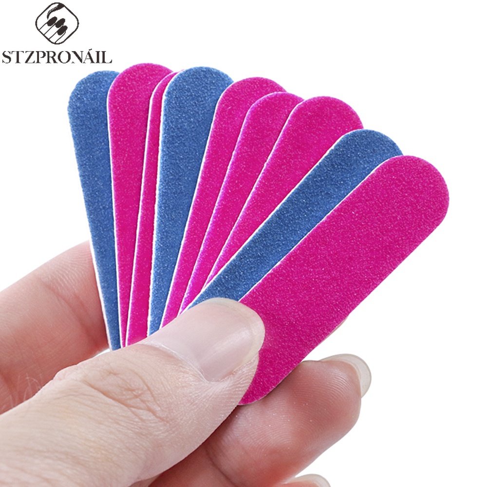 50/100pcs Mini Lixa De Unha Para Manicure/Pedicure em Oferta na Shopee