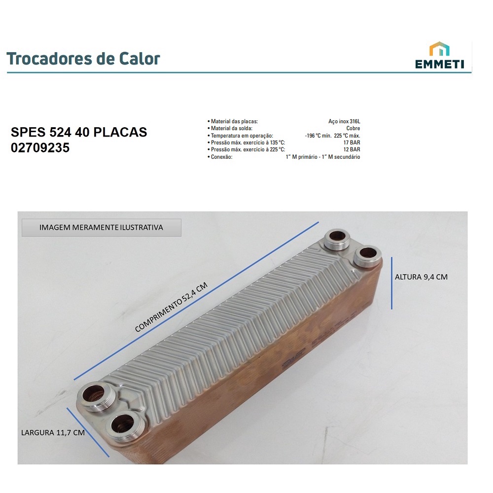 Chiller Trocador De Calor Para Cerveja  40 Placas-spes-524