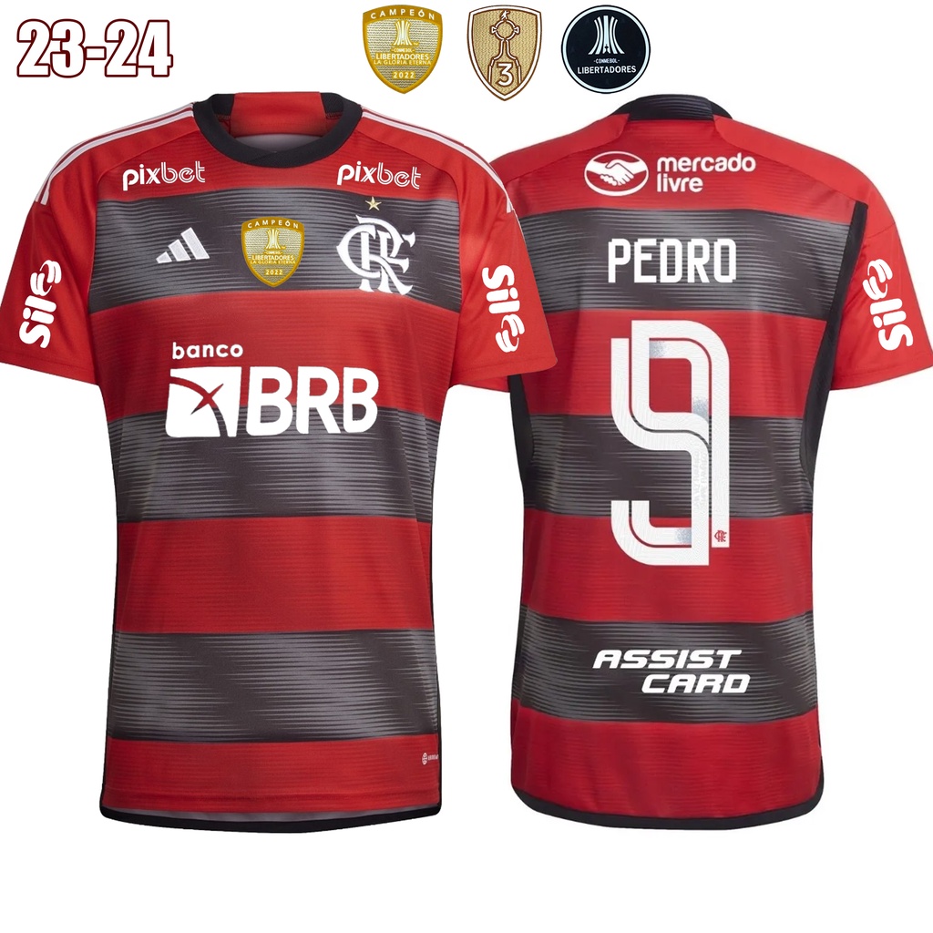 P-4GG Flamen23/24 A Última Camisa De Futebol De Flamengo Para 23-24 1 : 1 Camiseta Tailandesa