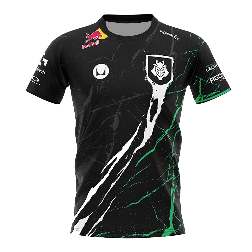 G2 pro player personalizado jersey uniforme 2023 lol lec g2 esports