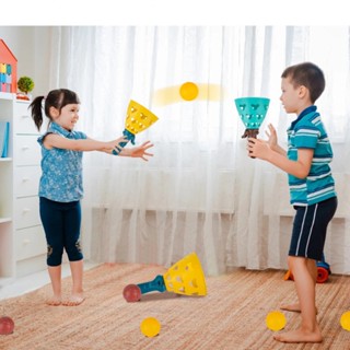 Brinquedos De Interação Para Pais-Filhos Receber Bola Elástico Divertido Jogando E Recebendo Dupla Ejeção Infantis