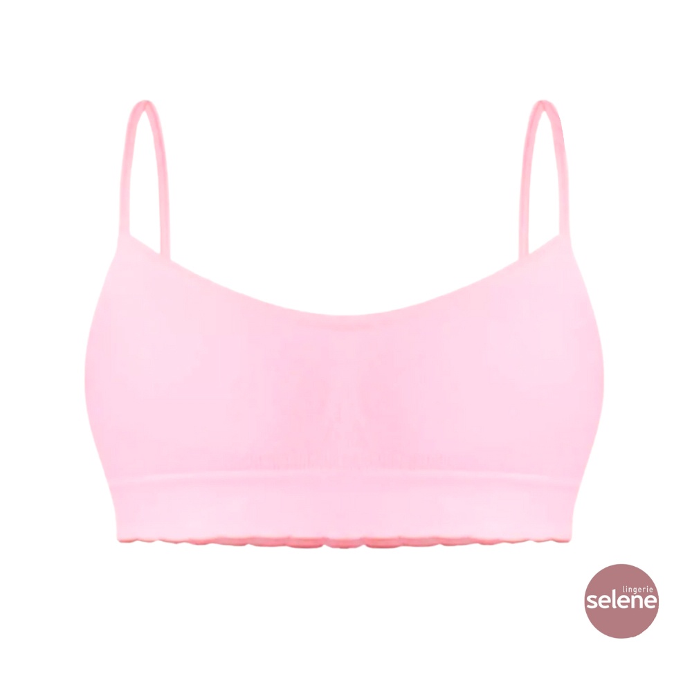 Soutien Top Infantil Juvenil Feminino Selene Sem Bojo e Sem Costura Com Alcas Nao Regulaveis em Oferta na Shopee