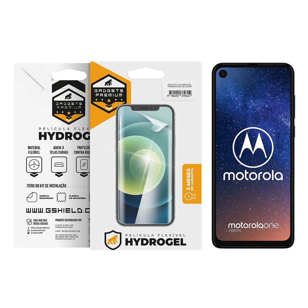 Película de Hydrogel HD Gshield para Motorola Moto One Vision – Alta Transparência