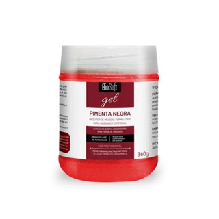 Biosoft Gel Redutor De Medidas Gordura Pimenta Negra 360g