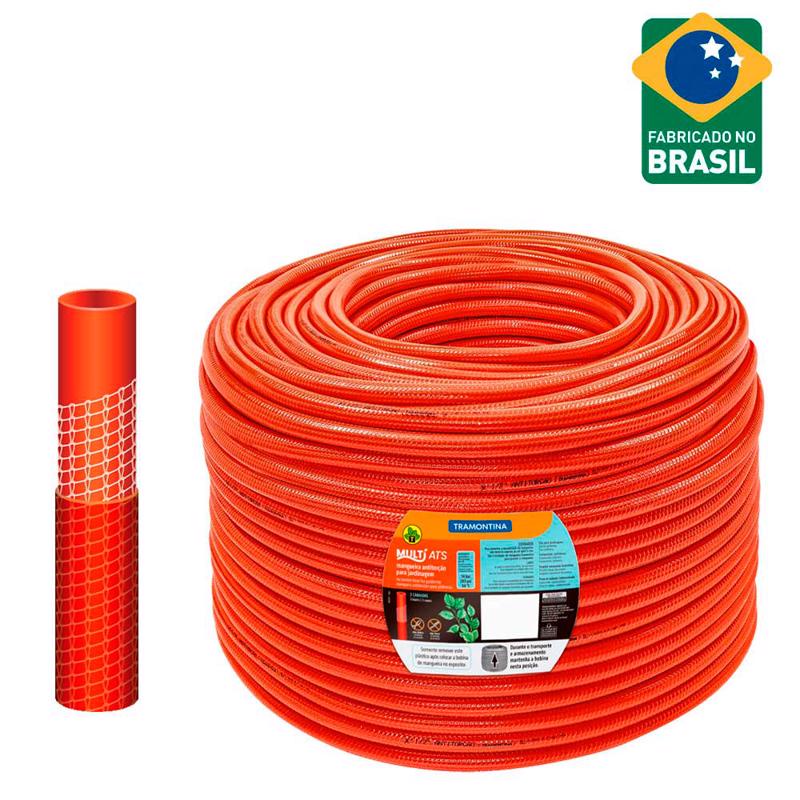 Mangueira Antitorção 1/2  PVC Por Metro 79246523 TRAMONTINA