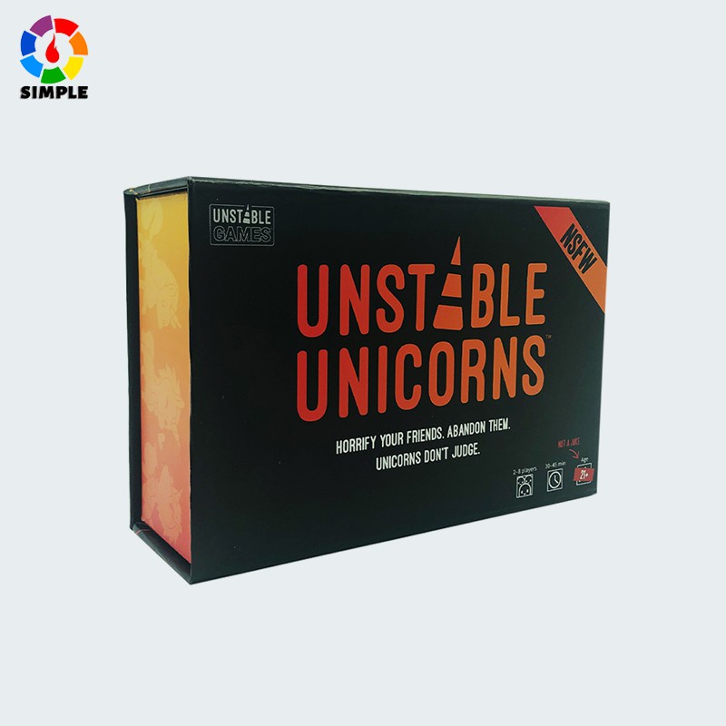 Unstable Unicorns Not Safe For Work card (NSFW) game-Um Jogo De Cartas Estratégicas E Festas