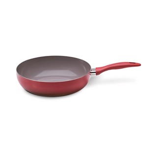Wok Ceramic Life Brinox Easy Ø 24 cm Vermelho