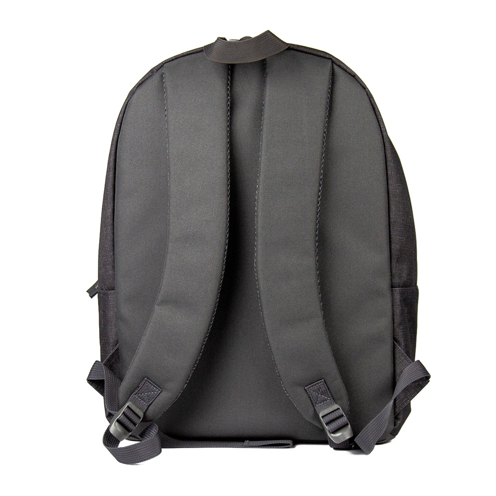 Detalhes do Mochila Vibe Bali Uni Preto / Cinza