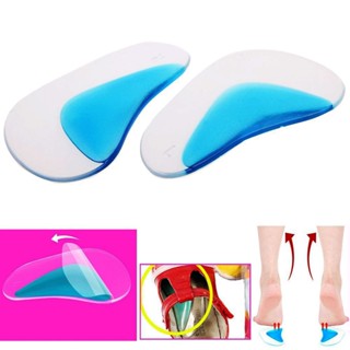 Palmilha Ortopédica em Silicone Gel Infantil Adulto Correção Pé