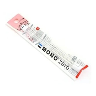 Refil para Caneta Borracha Mono Zero Ponta Retangular 2.3 x 5 mm, Cinza, Tombow em Oferta na Shopee